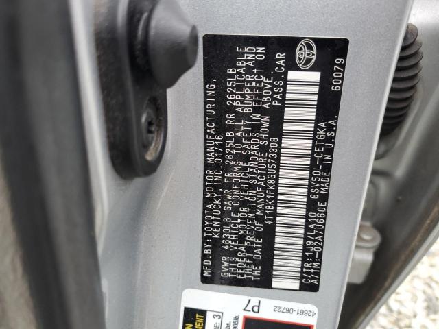 2016 TOYOTA CAMRY XSE - 4T1BK1FK8GU573308