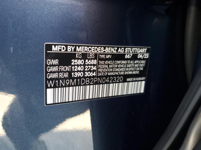 2023 MERCEDES-BENZ EQB 350 4M W1N9M1DB2PN042320