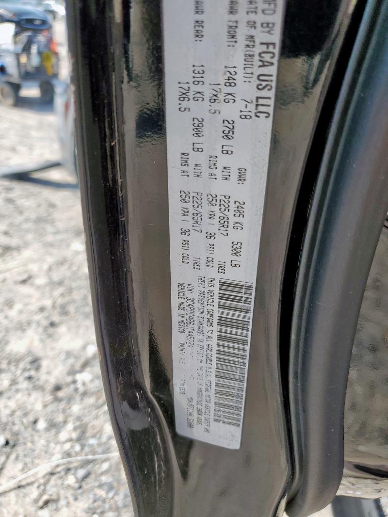 2018 DODGE JOURNEY SE 3C4PDCAB6JT445724