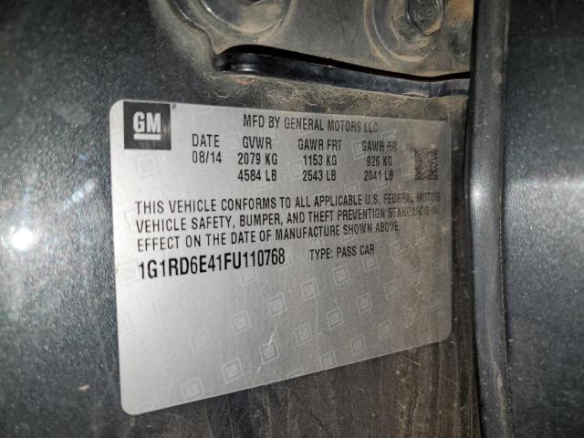 2015 CHEVROLET VOLT - 1G1RD6E41FU110768