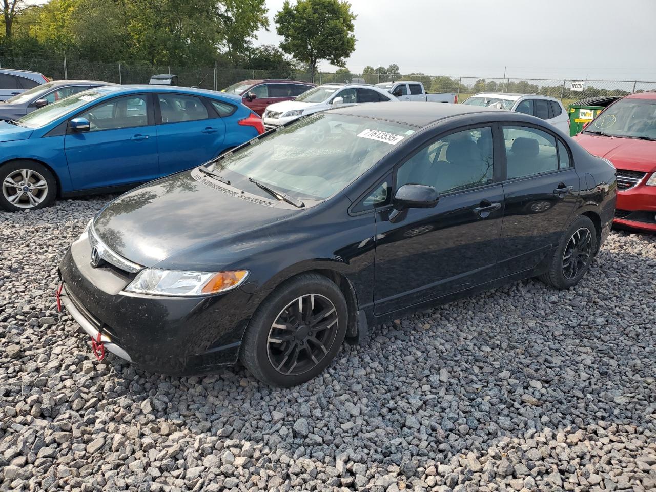 Lot #3239630223 2008 HONDA CIVIC LX