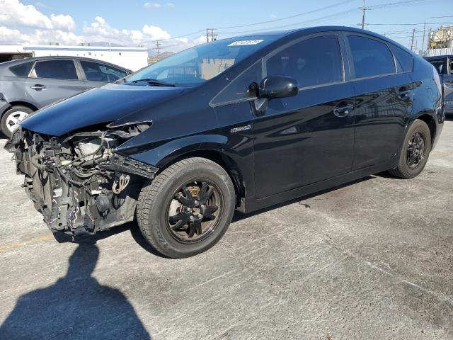 TOYOTA PRIUS 2013 black hatchbac hybrid engine JTDKN3DU4D0338676 photo #1