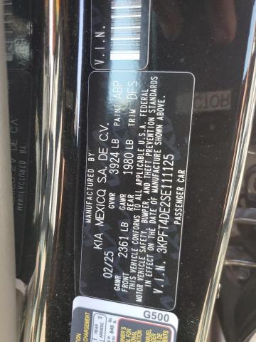 2025 KIA K4 LX #3293450418