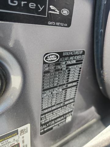 2021 LAND ROVER RANGE ROVE SALYT2EX8MA319201