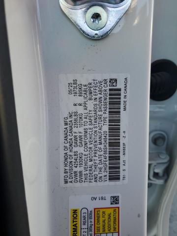 2025 HONDA CIVIC SPOR - 2HGFE4F86SH348420