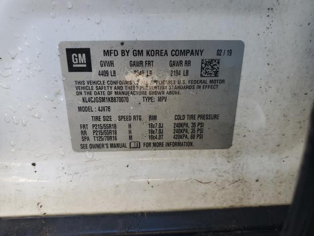 2019 BUICK ENCORE ESS KL4CJGSM1KB870070