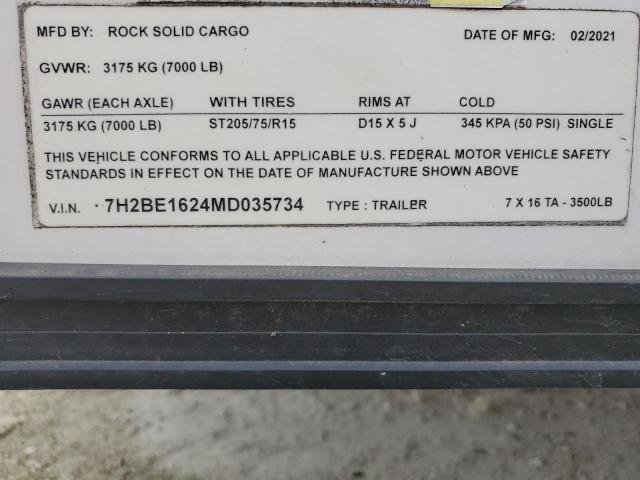 2021 ROCK SOLID CARG UNKNOWN #3297932862