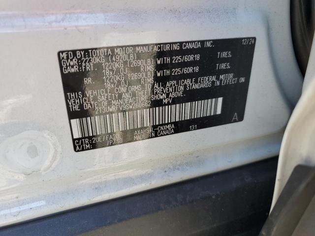2025 TOYOTA RAV4 WOODL 2T3UWRFV9SW260662