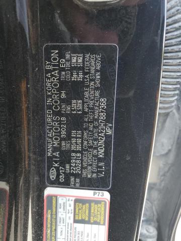 2017 KIA SOUL KNDJN2A21H7887368