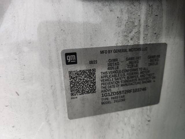 2024 CHEVROLET MALIBU LT 1G1ZD5ST2RF103746