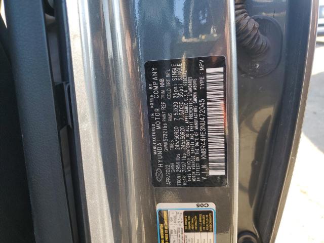 2022 HYUNDAI PALISADE S KM8R44HE3NU472045