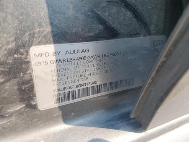 2016 AUDI A4 PREMIUM - WAUBFAFL9GN013340
