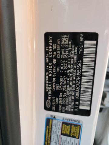 2017 HYUNDAI TUCSON LIMITED KM8J3CA27HU553564