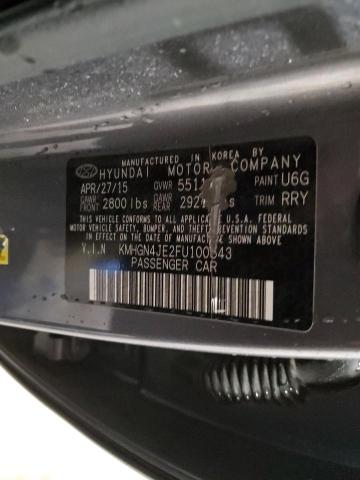 2015 HYUNDAI GENESIS 3. - KMHGN4JE2FU100843