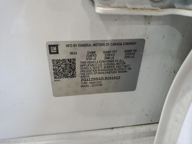 2020 CHEVROLET IMPALA LT 2G11Z5S32L9101512