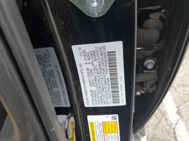 2018 HONDA ACCORD EXL - 1HGCV1F53JA079264