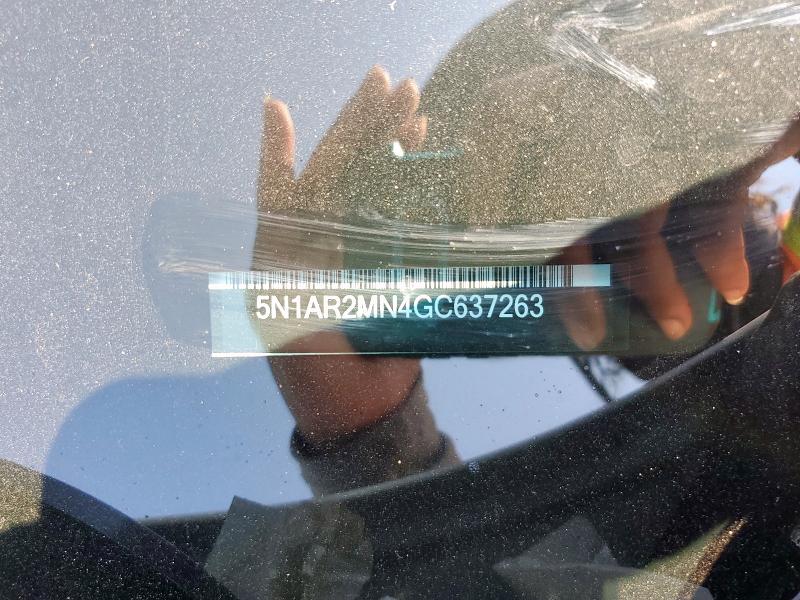 2016 NISSAN PATHFINDER 5N1AR2MN4GC637263