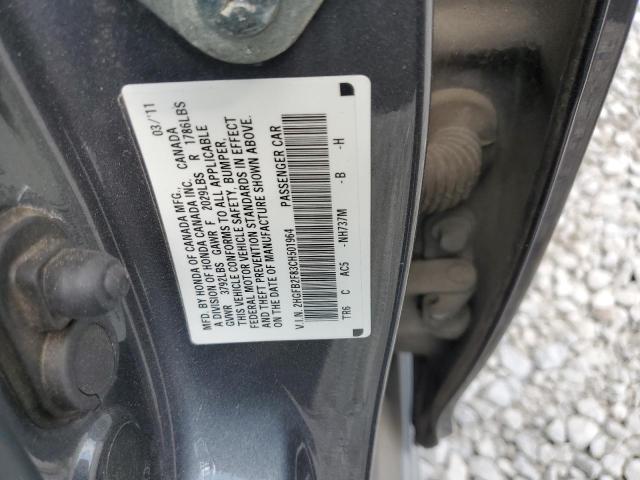 2012 HONDA CIVIC EX - 2HGFB2F83CH501964