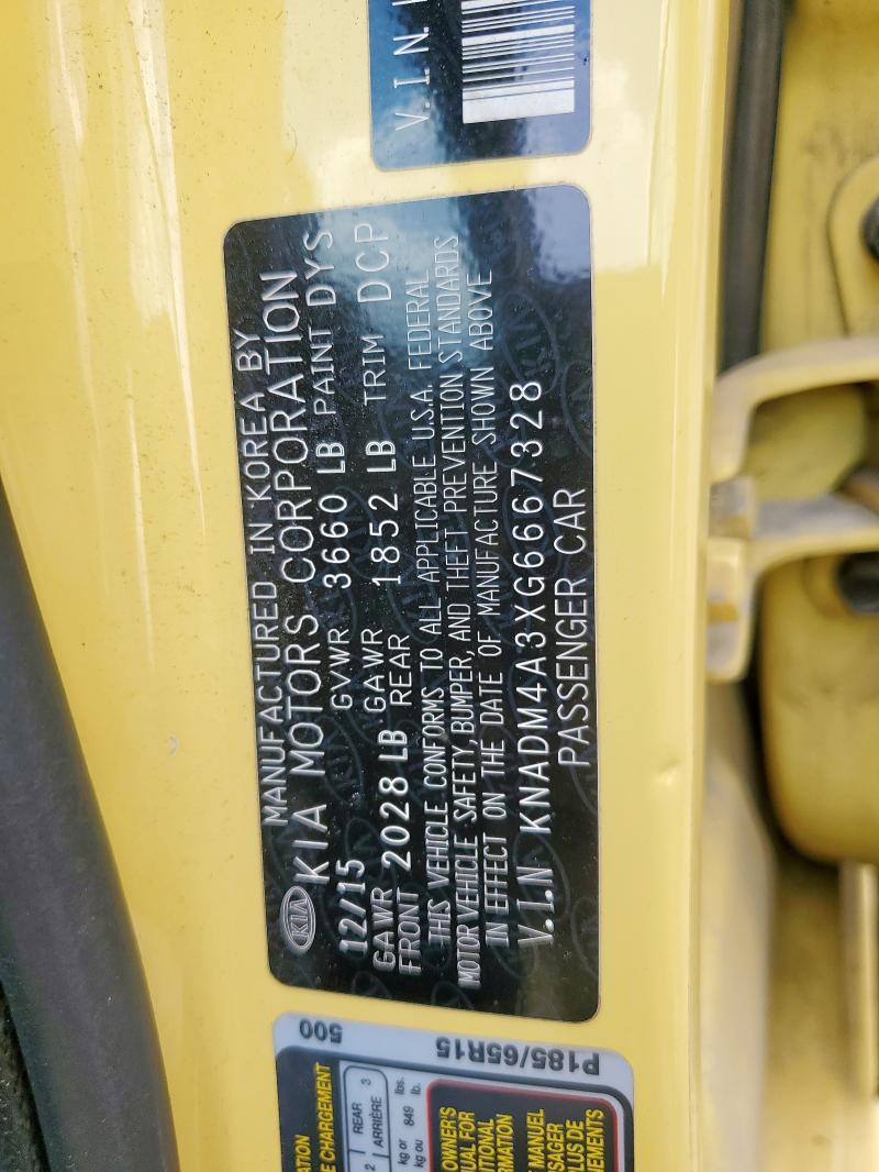 2016 KIA RIO LX - KNADM4A3XG6667328
