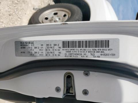 2019 RAM 1500 CLASS - 1C6RR7ST4KS645164