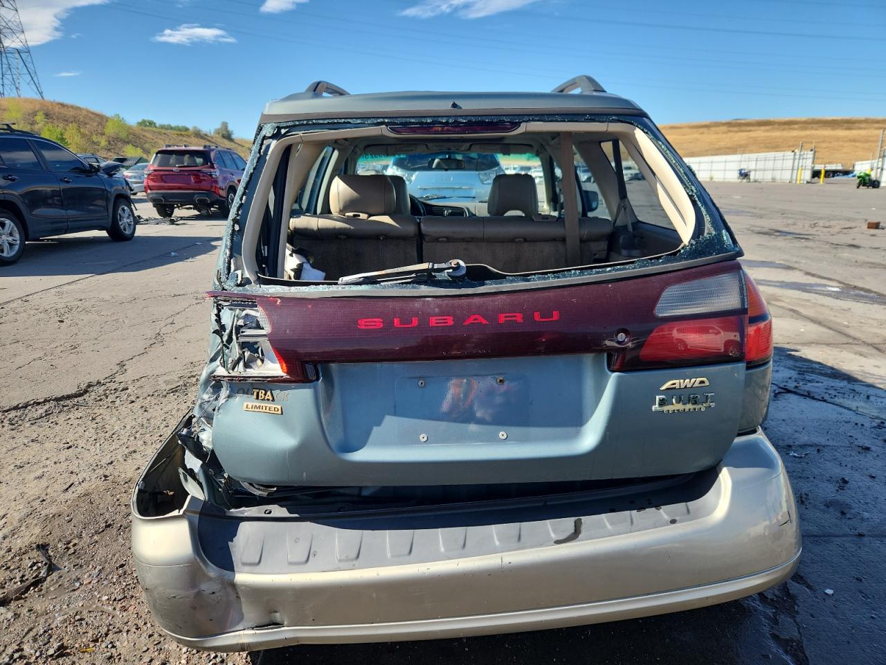 Lot #3280711384 2001 SUBARU LEGACY OUT