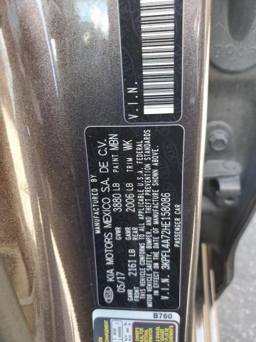 2017 KIA FORTE LX 3KPFL4A72HE158086
