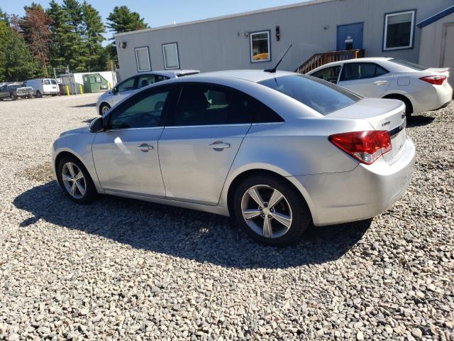 CHEVROLET CRUZE LT 2013 silver sedan 4d gas 1G1PE5SB3D7151559 photo #3