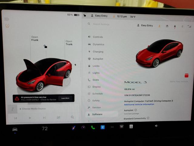 2022 TESLA MODEL 3 - 5YJ3E1EA3NF372236
