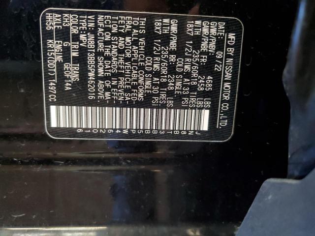 2023 NISSAN ROGUE SV - JN8BT3BB5PW462016