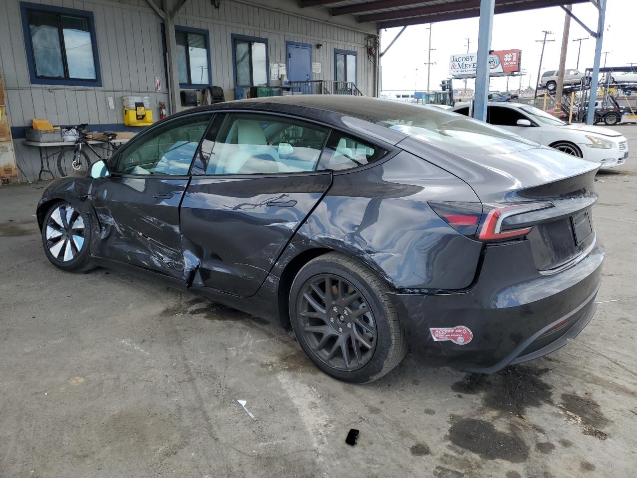 Lot #3291157985 2024 TESLA MODEL 3