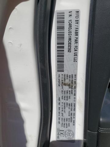 2021 DODGE DURANGO CITADEL 1C4RDJEG1MC832362