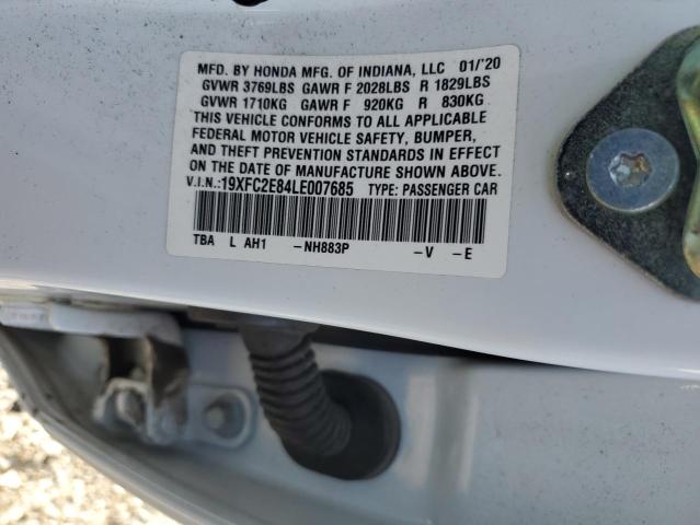 2020 HONDA CIVIC SPOR 19XFC2E84LE007685