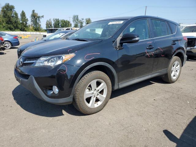 TOYOTA RAV4 XLE 2014 black  gas 2T3RFREV5EW125576 photo #1