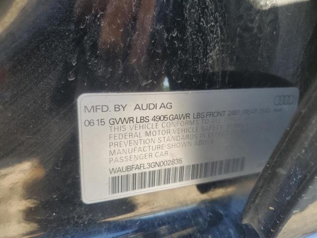 2016 AUDI A4 PREMIUM - WAUBFAFL3GN002835