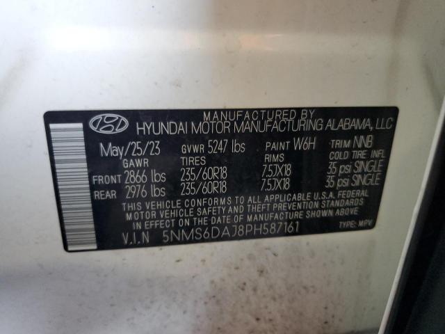 2023 HYUNDAI SANTA FE X 5NMS6DAJ8PH587161