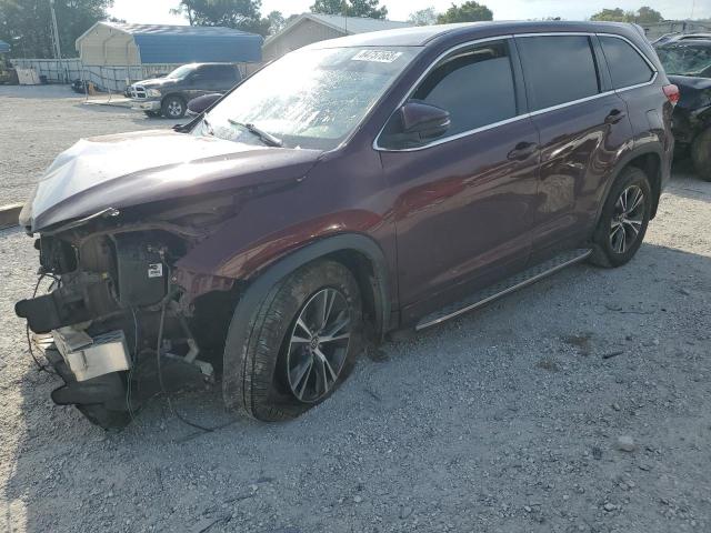 2017 TOYOTA HIGHLANDER LE 5TDZZRFH3HS227447