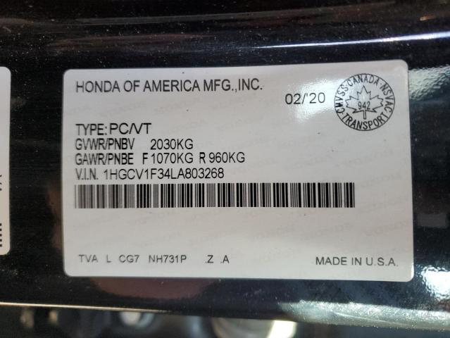 2020 HONDA ACCORD SPO - 1HGCV1F34LA803268