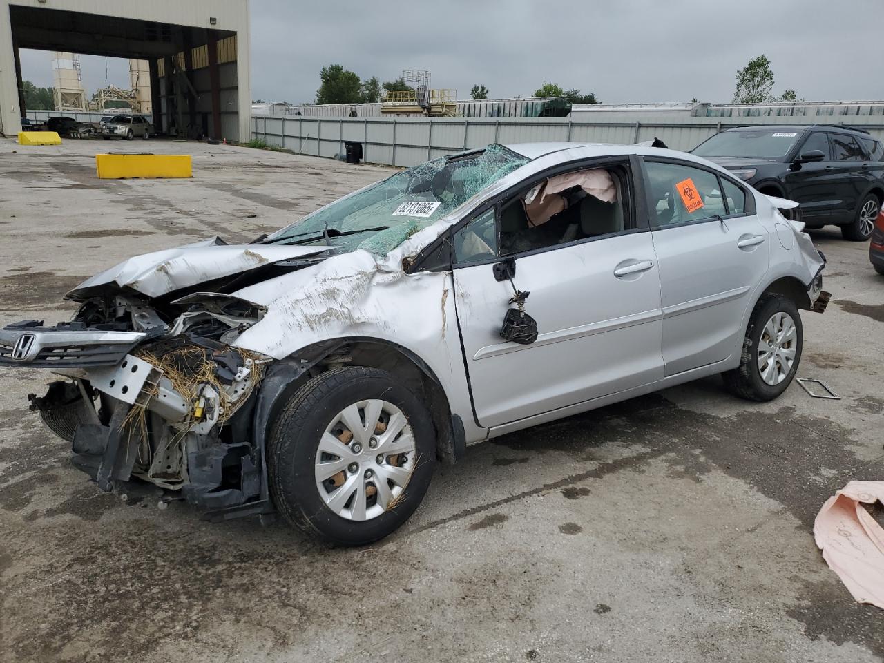 Lot #3284238250 2012 HONDA CIVIC LX