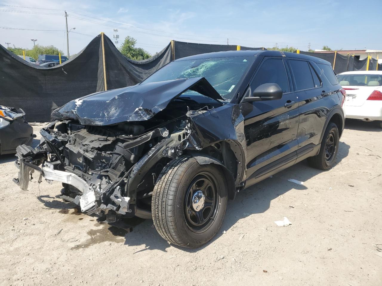 Lot #3253816552 2020 FORD EXPLORER POLICE INTERCEPTOR