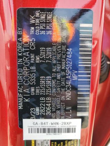 2023 KIA EV6 LIGHT KNDC34LA5P5127484