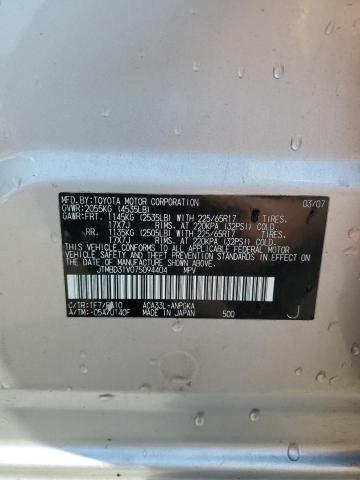 2007 TOYOTA RAV4 LIMIT #3287773099