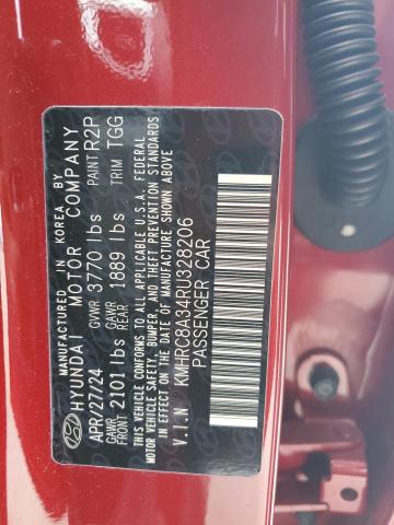 2024 HYUNDAI VENUE SEL KMHRC8A34RU328206