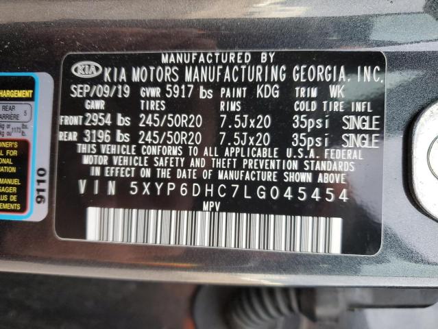 2020 KIA TELLURIDE - 5XYP6DHC7LG045454