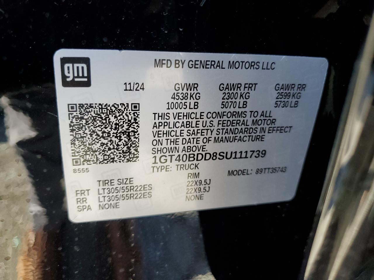 Lot #3317055983 2025 GMC HUMMER PIC
