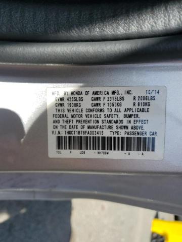2015 HONDA ACCORD EX 1HGCT1B78FA003415