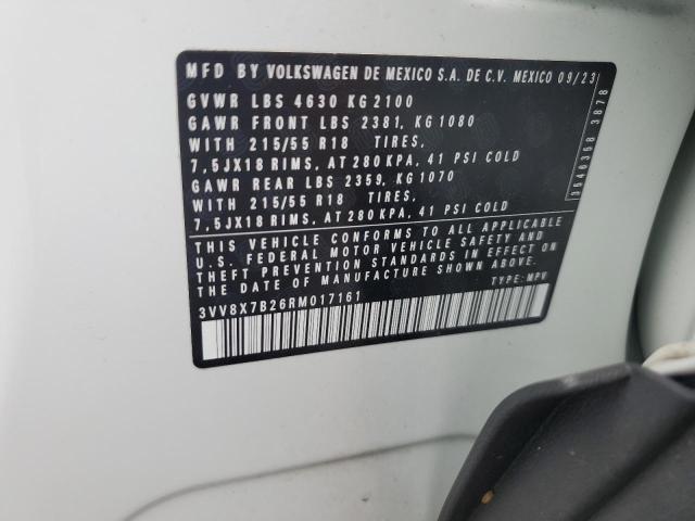 2024 VOLKSWAGEN TAOS S - 3VV8X7B26RM017161