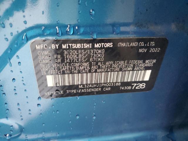 2023 MITSUBISHI MIRAGE ES ML32AUHJ1PH003188