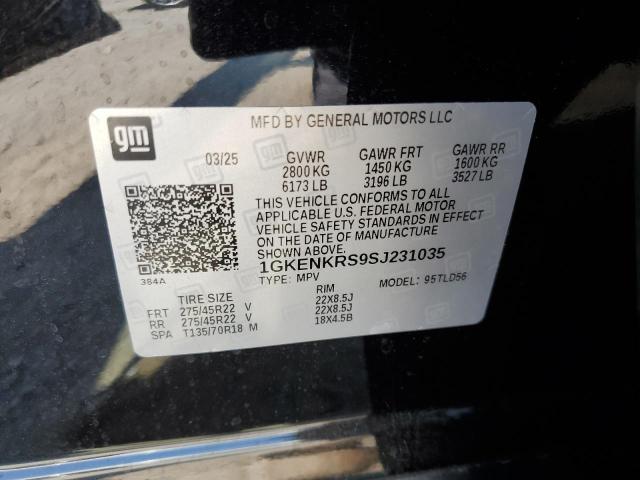 2025 GMC ACADIA ELE 1GKENKRS9SJ231035