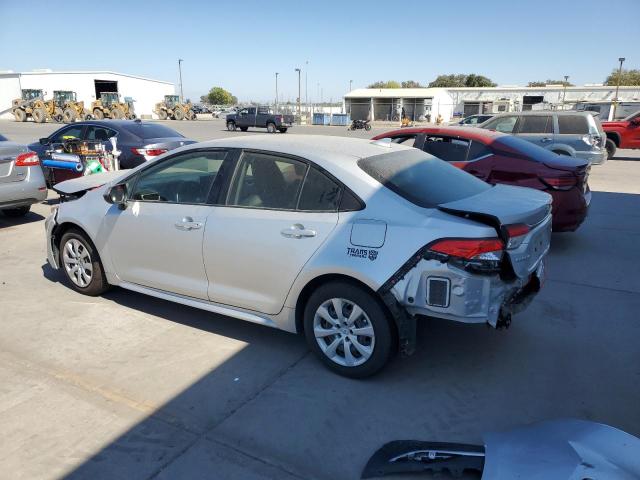 TOYOTA COROLLA LE 2020 silver  gas JTDEPRAE8LJ000374 photo #3