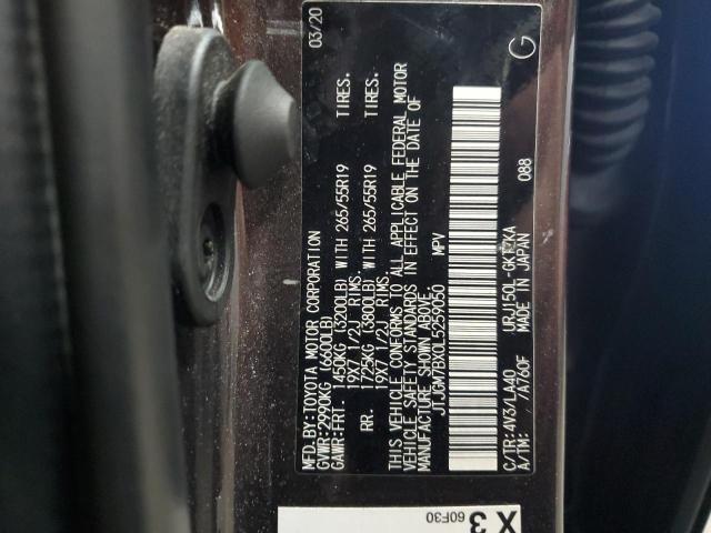 2020 LEXUS GX 460 LUX JTJGM7BX0L5259050